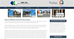 Desktop Screenshot of nfrc.amscert.com