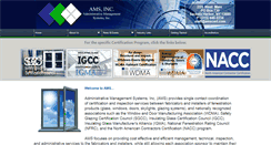 Desktop Screenshot of amscert.com
